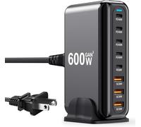 Chargeur Usb C 440 W 8 Ports Gan3 Station De Charge Rapide Compatible Avec Ordinateur Portable, Ipad, Iphone 16/15/14/13/12 Pro Max Chargeur Rapide Pixel Note Macbook Pro/Air Charg[CHA8223017]