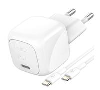 Belkin BOOST CHARGE adaptateur secteur - compact - 24 pin USB-C - 45 Watt - avec câble USB-C (1 m)