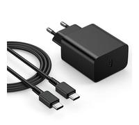 Chargeur USB C 45W, Chargeur pour Samsung Charge Rapide et 2M Câble Prise Compatible avec Samsung Galaxy S24/S23/S22/S21/S20 Ultra/Plus/S24+/Note 20/10/9/A55/C55/A71, Type C Mural Alimentation Secteur