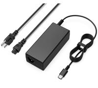 Chargeur USB C 65 W 45 W de remplacement pour ordinateur portable HP, Lenovo Thinkpad Yoga, Dell, Asus, Acer, Samsung Chromebook Chargeur à charge rapide Type C Chargeur d'ordinateur portable Chargeur