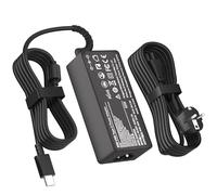 Chargeur USB C 65 W 45 W pour LG Gram Pro 14 15 16 17 Serie 14Z90T 15Z90T 16Z90T 16Z90TL 16T90TP 17Z90TP 17Z90T 17Z90TL 17Z90RU OLED 2 en 1 Type C Bloc d'alimentation pour ordinateur portable