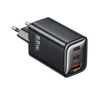 Chargeur USB C 65 W - Chargeur rapide GaN II - Bloc d'alimentation PD USB C - Pour MacBook Air Pro M1/M2, iPhone 17 Pro Max/16/15/14/13, Switch, Galaxy S24 Ultra/S23/S22, tablette, ordinateur portable