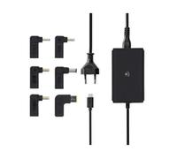 Chargeur USB-C 65W - Nedis - Ultra Rapide - Compatible PC/Tablette/Smartphone - Noir