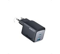 Chargeur USB-C 67 W, alimentation Anker Prime GaN, chargeur rapide 3 ports PPS, design compact pliable, compatible avec iPhone 15 Noir