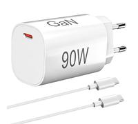 Chargeur USB C 90 W pour Xiaomi 15 Ultra 15T Poco X7 F7 Pro, bloc d'alimentation USB C GaN Turbo Hyper Charge rapide Câble de charge rapide Power pour Xiaomi 15T Pro 14 Ultra Redmi Note 14 13 12Pro