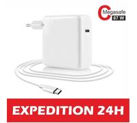 Chargeur USB C - Adaptateur Secteur - MacBook Pro - 87W - Smart PD - Compatible 2016-2020