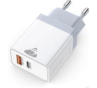 Chargeur USB C - Aioneus - 25W - Charge Rapide - Compatible iPhone et Samsung - Protection Multiple