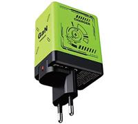 Chargeur USB C - Bloc de Charge à Double Port pour Les Ordinateurs Portables,Prise Multiple Portable pour Le Mur, en Voyage, en Voiture, pour Téléphone, à la Maison et pour Ordinateur et Appareils
