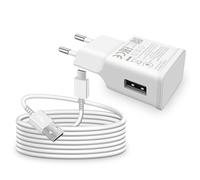 Chargeur USB C Charge Rapide pour Samsung Galaxy A15 A14 A13 A05S A33 A34 A35 A55 A54 A53 A51 A50 A41 A40 A25 A23 A20 A20e S8 S9 S10 S20, Note 10 9 8, USB Adaptateur Secteur avec 1,5m Type C Cable