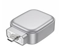 Chargeur USB-C Chargeur Ejectable, Prise avec Câble Éjectable Physique Anti-Surcharge, Protection de Batterie Intelligente pour Smartphone et Tablette
