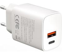 Chargeur Usb C,Chargeur Multi-Alimentation Standard Européen Pd20w+Qc3.0 Avec Tête De Charge Rapide,Chargeur Iphone,Adapté Pour Iphone,Ipad,Galaxy,Android,Etc.