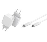 Chargeur USB-C CoreParts avec câble de 1 m MBXUSB-AC0013