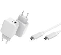 Chargeur USB-C CoreParts avec câble de 1 m MBXUSB-AC0014