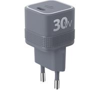 Chargeur USB C Cube 30W Power Delivery UltraGaN Gris + Garantie à vie Force Power