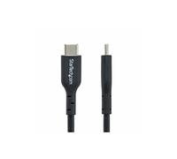 Chargeur USB-C de 2m, Câble USB-C, Cordon USB-C, 60W 3A PD - Câble USB - 24 pin USB-C (M) pour 24 pin USB-C (M) - USB 2.0 - 5 / 9 / 12 / 15 / 20 V -