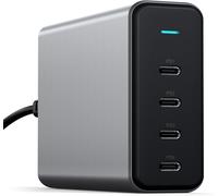 Chargeur Usb C Gan 165w,Chargeur Rapide Avec 4 Ports,Station De Charge Rapide Intelligente,Pour Macbook Pro/Air,Ipad,Iphone Séries 16/15,Windows Et Appareils Avec Technologie Usb-C