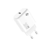 Chargeur USB-C GaN 20W - SUBBLIM - Charge rapide 20W - Ultra compact - Compatibilité universelle