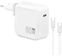Chargeur Usb C Gan 65w Chargeur Rapide De Type C Avec Câble Usb C 2m Compatible Avec Macbook Charger, M Acbook Pro, Mac Book Air, Samsung Galaxy, Ipad P Ro, I-Phone 16 Pro/Max Et Plus Encore[Z2429]