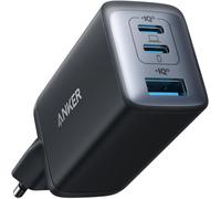 Chargeur Usb C (Nano Ii 65 W), Station 3 Ports, Pps, Rapide, Bloc D'Alimentation Usb C Compact Pour Iphone 16/Iphone 16 Pro Max,Macbook,Ipad,Steam Deck,Galaxy S20,Dell Xps 13,Note 20/10+,Pixel