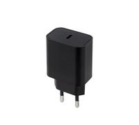 Chargeur USB-C PD 3.0 de 20 W Noir, Parfait pour Charger Les appareils Rapidement et efficacement. Son Design Compact est idéal pour la Maison ou Le Bureau, Compatible avec Les Smartphones, tablettes