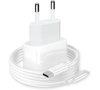 Chargeur USB C, Prise 25W Secteur Rapide pour iPhone 14/14 /14 Pro Max/14 Plus /13/13 Mini/12/12 Pro Max/11/X/XS, Pad, Airpods, Galaxy, Pixel, Type C Mural Alimentation Adaptateur