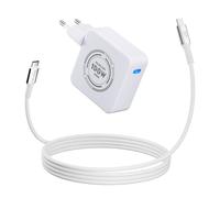 Chargeur USB C Rapide 100W, AKELON GaN Alimentation 100 Watt PD 3.0 pour MacBook Air, MacBook Pro, iPhone 15 14, iPad, Samsung Galaxy S24 S23 Ultra, Lenovo, HP, ASUS, Dell Laptop, 2M Câble USB-C 240W