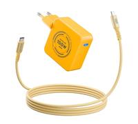 Chargeur USB C Rapide 100W, AKELON GaN Alimentation 100 Watt PD 3.0 pour MacBook Air, MacBook Pro, iPhone 15 14, iPad, Samsung Galaxy S24 S23 Ultra, Lenovo, HP, ASUS, Dell Laptop, 2M Câble USB-C 240W