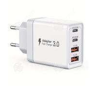 Chargeur usb c rapide INN® 40w 4 ports PD 20w double PD et double usb multi secteur PD+QC 3.0A chargeur rapide chargeur usb