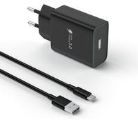 Chargeur Usb C Rapide Pour Samsung Galaxy A16 A15 A14 A13 A12 4G/5G A06 A05S A04S A55 A54 A35 A34 A53 A33 A32 A52 A25 S24 S23 S22 S21 S20, Compatible Xiaomi, Google Etc. Avec 2M Câble Usb C (Noir)