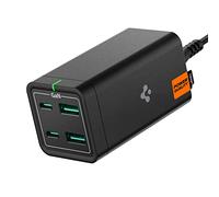 Chargeur USB C, Spigen 65W GaN Fast 4-Port USB C Charging Station USB-C PD USB-A Fast Charging Hub for Macbook Pro Air iPad iPhone Galaxy HP Dell ASUS Chromebook Steam Deck USB-C Laptop