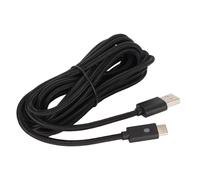Chargeur USB-C tressé en nylon 9,8 ft rapide avec lumière LED pour PS5 et Xbox Series