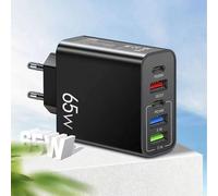 Chargeur USB C Type C PD, adaptateur de téléphone portable pour iPhone Xiaomi Huawei Samsung ipad Realme oneplus tablette EU Black