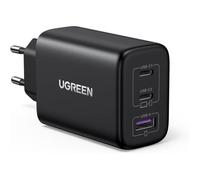 Chargeur USB C - UGREEN - 65W - 3 Ports - Compatible iPhone et MacBook - Design Compact