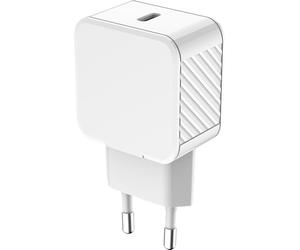 Chargeur USB C Wrappé 45W PD GaN Charge Rapide Blanc | Tous Appareils | Emballage 100% Recyclable | Compatible iPhone Samsung MacBook | Protocoles PPS AFC QC 4.0 | BIGBEN CONNECTED