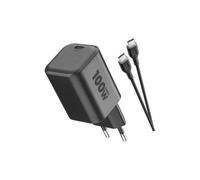 Chargeur USB Cellular line Type-C 100W GaN+ Kit ACHKITGAN100WLAPK Blanc