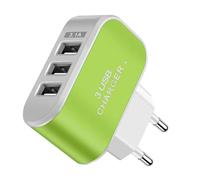 Chargeur USB Cube - Bloc De Charge USB Compact À 3 Ports - Bloc De Charge Intelligent Et Compact,Chargeur Portable pour Ordinateur Portable