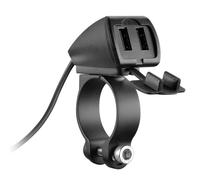 Optiline Trek Water Resistant Power Outlet Usb Argenté