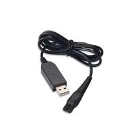 Chargeur USB for rasoir électrique, compatible avec Philips, rasoir portable de voyage HQ8505 15 V, câble de chargement USB de 1 m(USB charging cable)