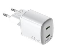 Chargeur USB GaN 2 x USB-C PD 45W