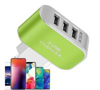 Chargeur USB, Multiprise USB, Bloc USB Bloc De Plusieurs Ports, Bouche De Chargeur USB Brillant 3, Ports Multiples Intelligents, Chargeur Portable Adaptateur Mural pour Ordinateur Por