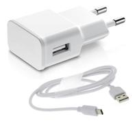 Chargeur USB Original 2A + Câble USB-C 1m pour Samsung Galaxy A54 - A14 - A34 - A23 - A52s - A53 - A33 - A13 - A22 - A04s