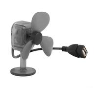 Chargeur USB portable pour turbine éolienne - Générateur de vent extérieur - Banque d'alimentation USB 5 W pour cyclisme en plein air