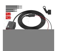 Chargeur USB pour Moto | Chargeur De Téléphone pour Guidon | Anti-Vibrations, Charge Accélérée, Accessoires Moto pour Usage Urbain, Randonnée et Trajets Courts