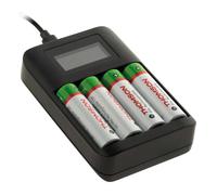 Chargeur USB pour piles AA et AAA (fournies) - Thomson