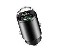 Chargeur USB pour voiture : charge multi-appareil ultra rapide de 100 W | répartiteur double prise de charge PD QC 3.0 | conducteurs, passagers et randonneurs, adaptateur de voiture en métal avec mini