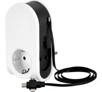 REV Chargeur USB Flex 3in1 0,8 m, 1 prise