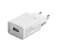Chargeur USB secteur 12W/2.4A 5V blanc IPW-USB-24WH