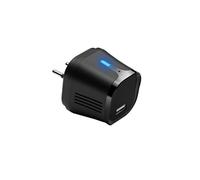 Chargeur USB secteur Camera Espion WiFi 4K Vision de nuit Noir