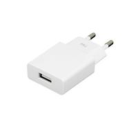 Chargeur USB Secteur Universel 2.1A + Câble USB type C Charge & Synchro Blanc