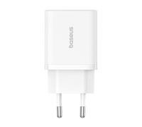 Chargeur Usb, Type-C, Charge Rapide 30w - Baseus (P10111404213-00) - Blanc Lune